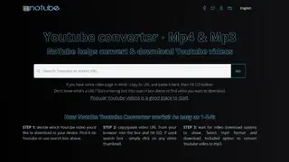 Notube Youtube Converter screenshot