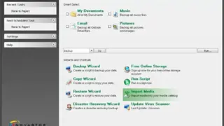 NovaBACKUP screenshot