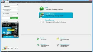 NovaBACKUP Server screenshot