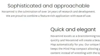 Novamind screenshot
