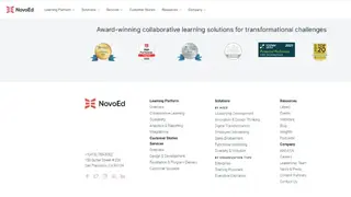 NovoEd screenshot