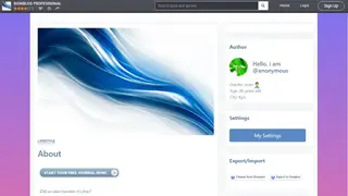 Nowblog Professional screenshot