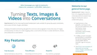 NowComment screenshot