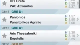 NowGoal Livescore Odds screenshot