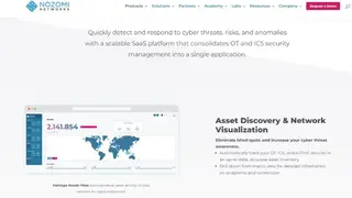 Nozomi Networks Vantage screenshot