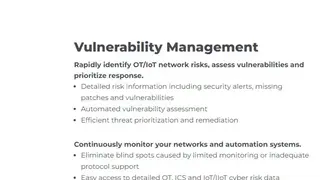 Nozomi Networks Vantage screenshot