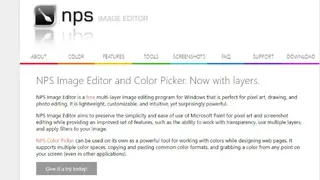 NPS Image Editor screenshot