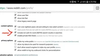 NSFW Blocker for Reddit screenshot