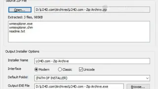 NSIS (Nullsoft Scriptable Install System) screenshot
