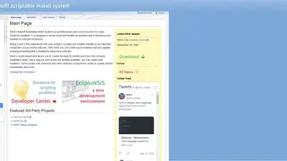 NSIS (Nullsoft Scriptable Install System) screenshot