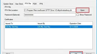 Nsoftware SFTP Drive screenshot
