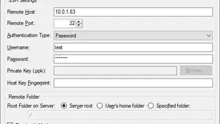 Nsoftware SFTP Drive screenshot