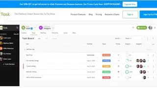 nTask screenshot