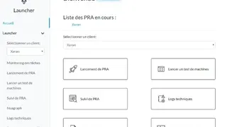 Nuabee DRaaS screenshot