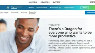 Nuance Dragon NaturallySpeaking screenshot