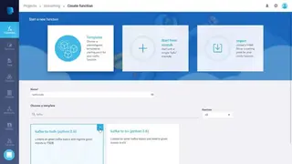 Nuclio screenshot