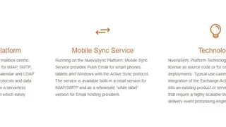 NuevaSync screenshot