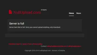 Nullupload screenshot