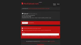 Nullupload screenshot