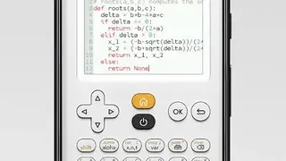 NumWorks Graphing Calculator screenshot