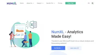 NumXL screenshot