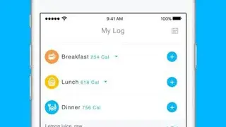 Nutritrack screenshot