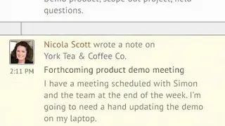 Nutshell CRM screenshot