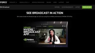 NVIDIA Broadcast screenshot
