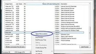 Nvtray screenshot