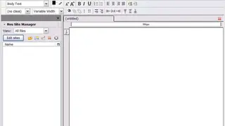 NVU screenshot