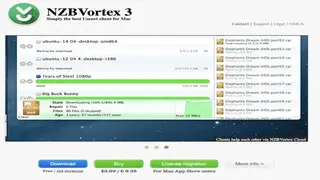 Nzbvortex screenshot