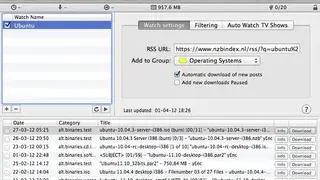Nzbvortex screenshot