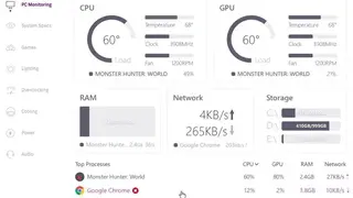NZXT CAM screenshot