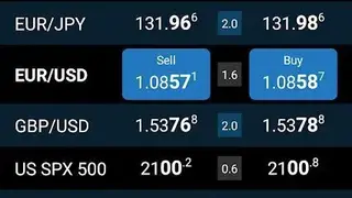 OANDA fxTrade for Android screenshot