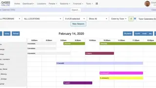 Oases Online screenshot
