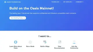 Oasis Network screenshot