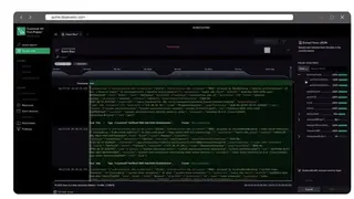Observe screenshot