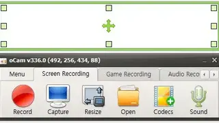 oCam screenshot