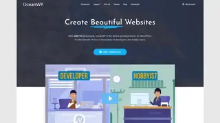 OceanWP screenshot