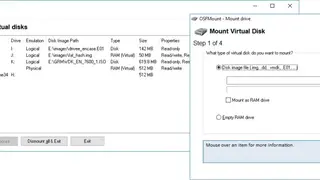 Ocsmount screenshot