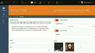 OctoberCMS screenshot