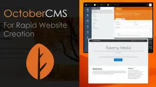 OctoberCMS screenshot