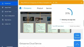Octoparse screenshot