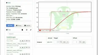 OctoPrint screenshot