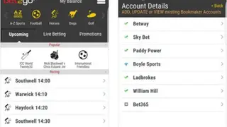 Odds2Go compare odds football racing & all sports screenshot