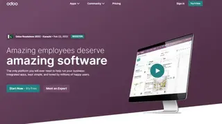 Odoo ERP screenshot