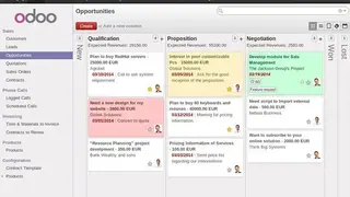 Odoo ERP screenshot