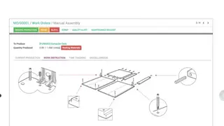 Odoo MRP screenshot