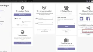 Odoo MRP screenshot