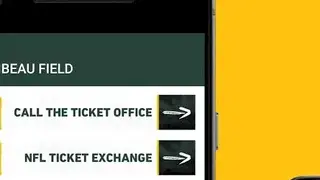 Official Green Bay Packers screenshot